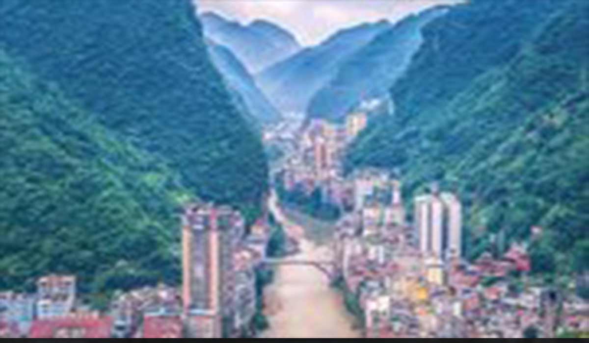 باریک‌ترین شهر جهان در چین