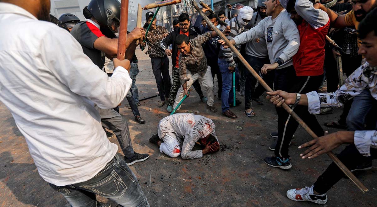 حمله هندوها به مساجد مسلمانان در دهلی نو