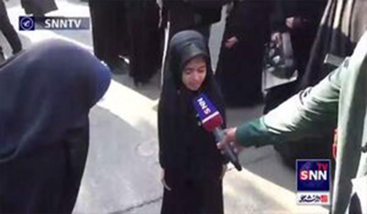 آروزی قشنگ یک دختر بچه: کاش امام زمان ظهور کند تا رئیس جمهور هم با او برگردد