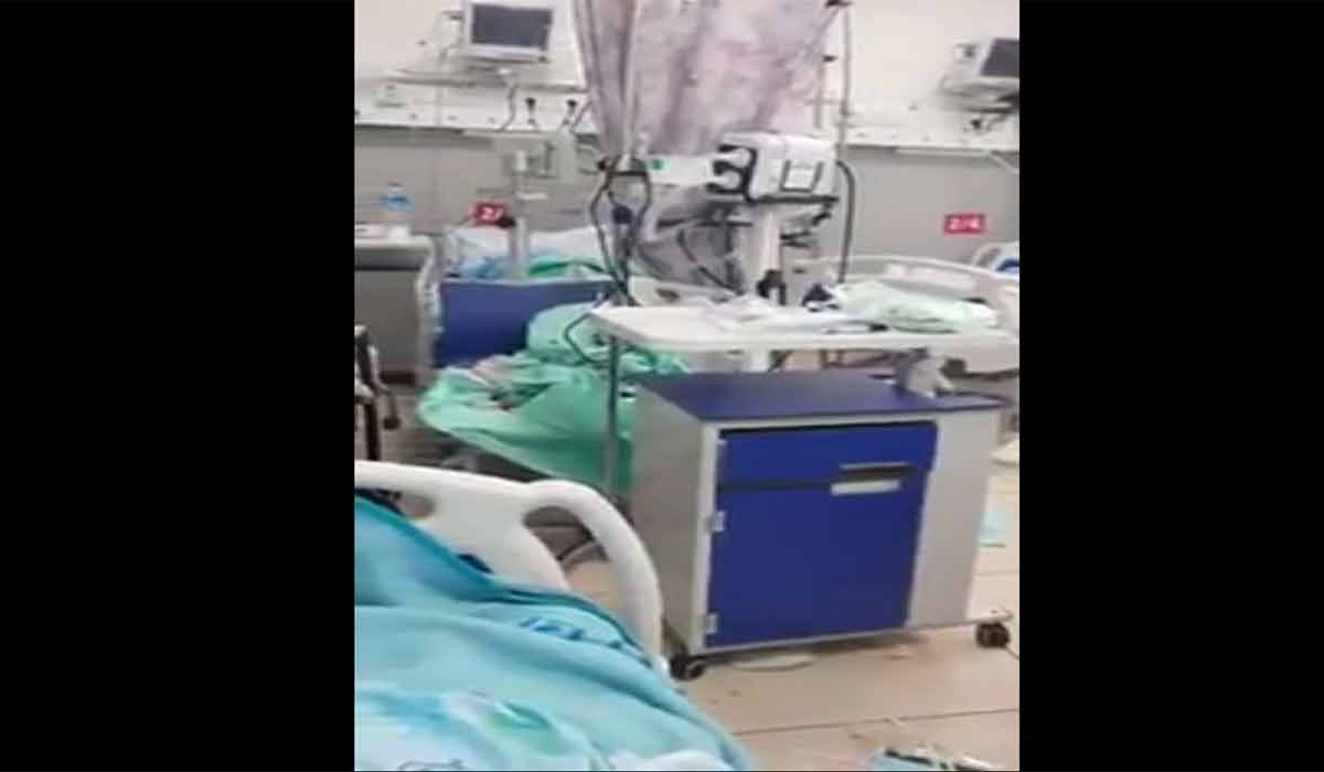 بخش کرونا در یک بیمارستان اسرائیلی!
