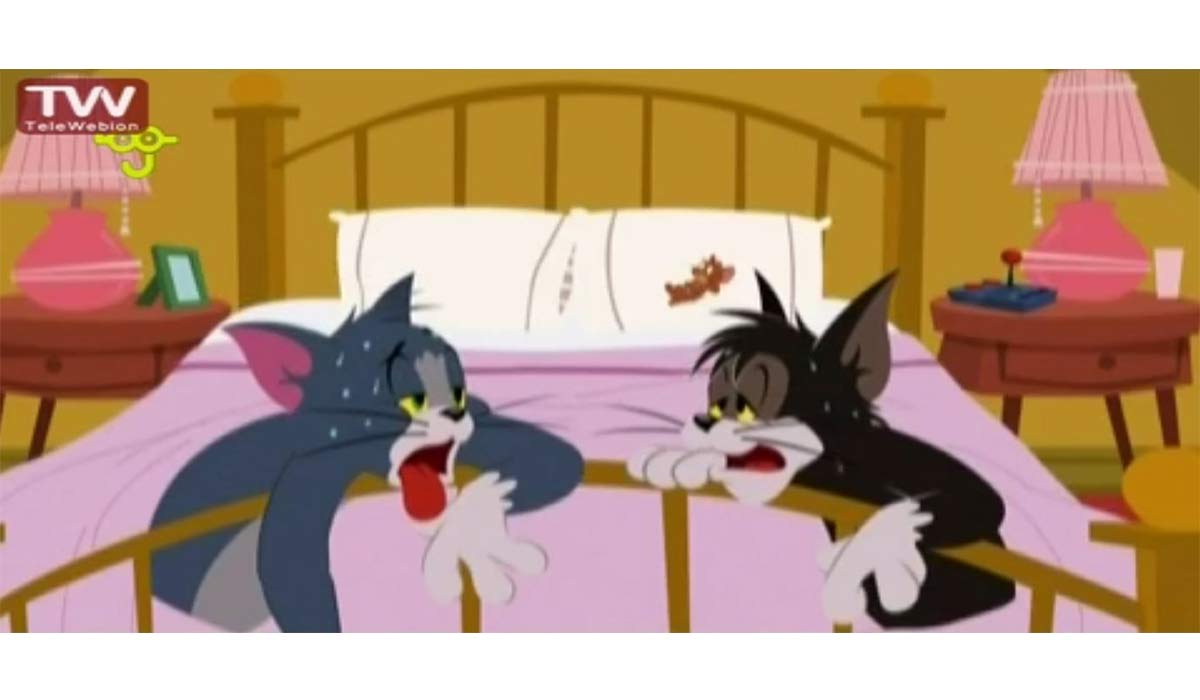 کارتون تام و جری | بی خوابی