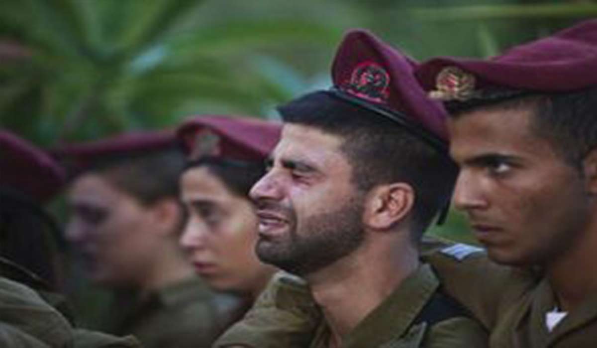 گریه و زاری سربازان اسرائیلی در محاصره