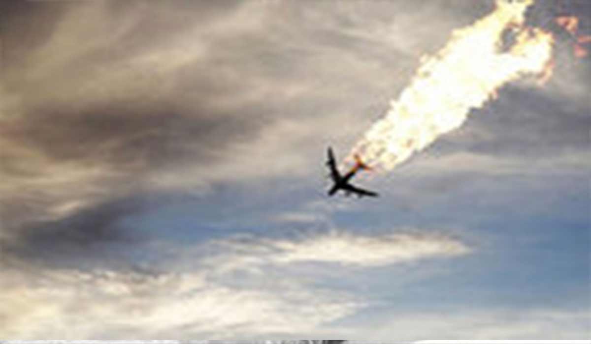 فیلم گوشی یکی از مسافران هواپیمای نپال در حال سقوط