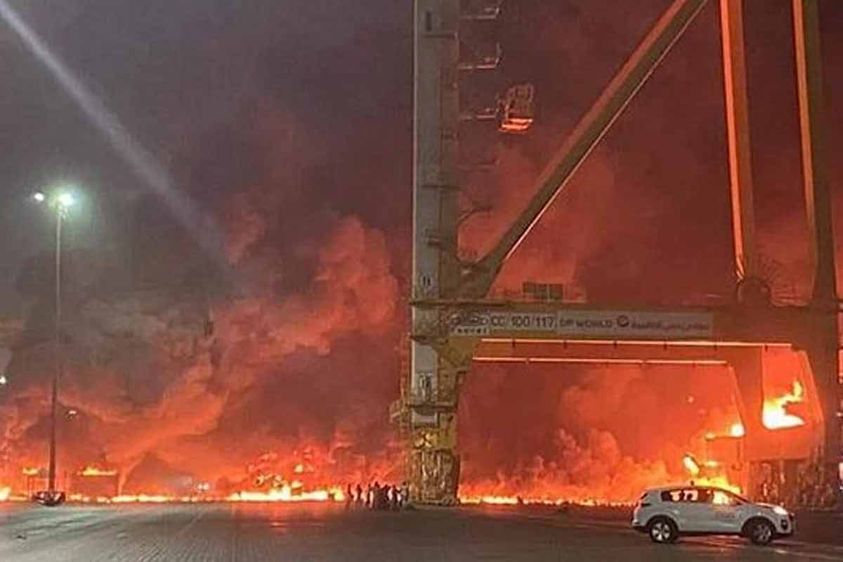 نخستین تصاویر از داخل نفت‌کش اماراتی