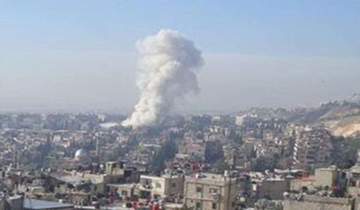 جزئیات انفجار در محله المزه دمشق