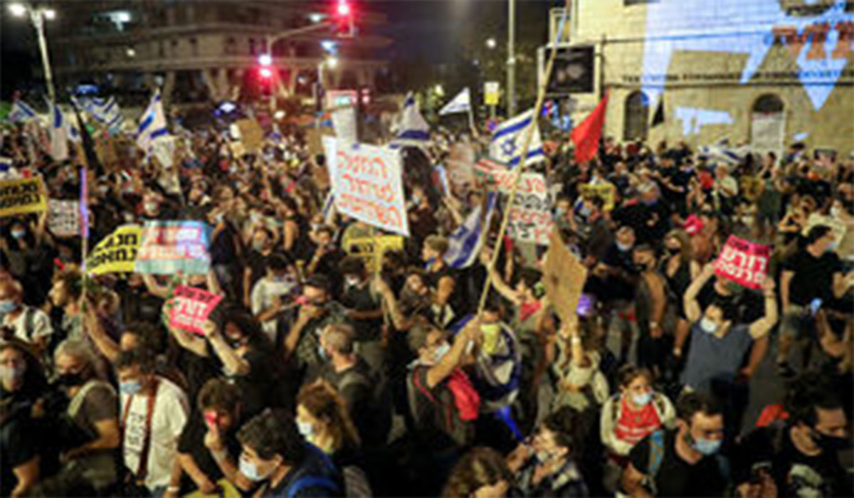 اعتراضات صهیونیست‌ها علیه نتانیاهو