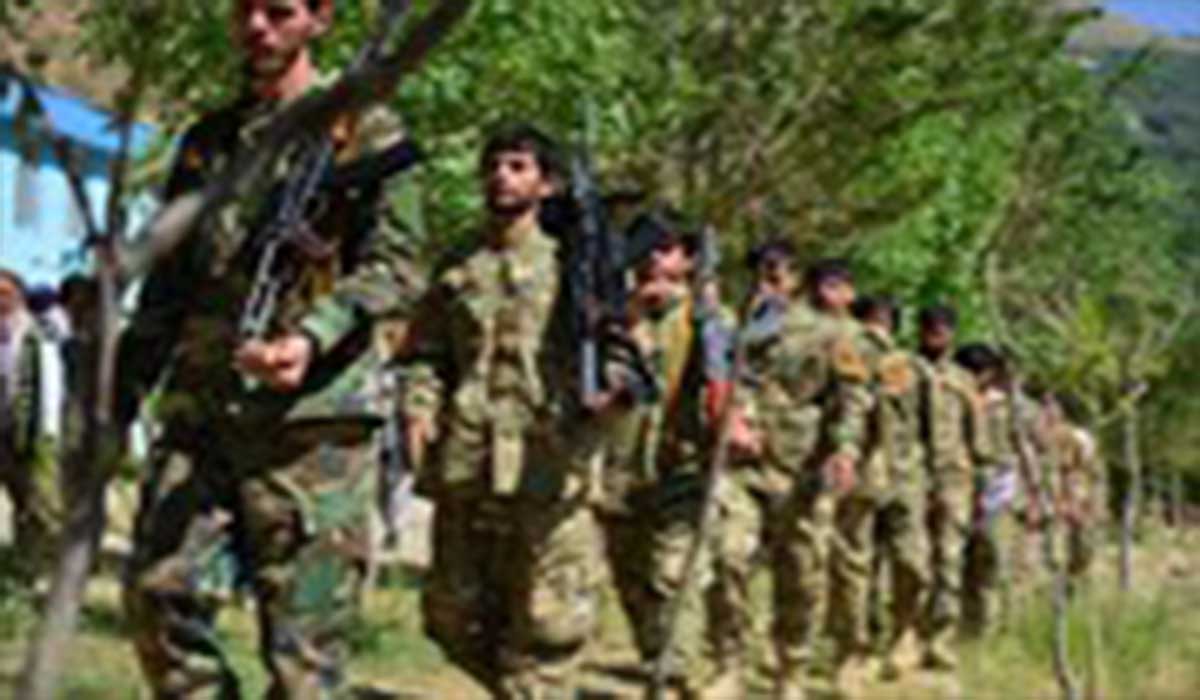 نیروهای مسلح پنجشیری در کوه‌ها و مناطق استراتژیک