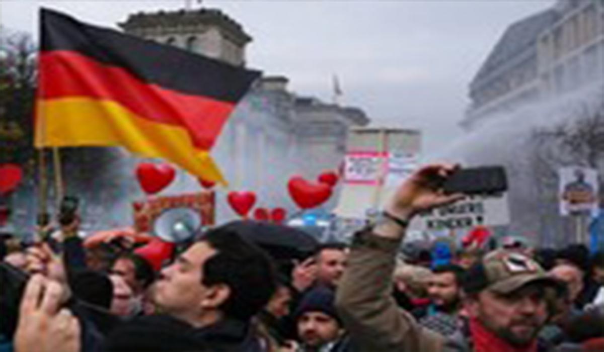 تظاهرات گسترده در برلین