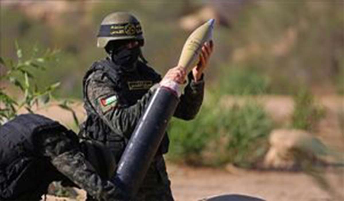 لحظه شلیک خمپاره‌های TBG و RBG به نیروهای اسرائیلی