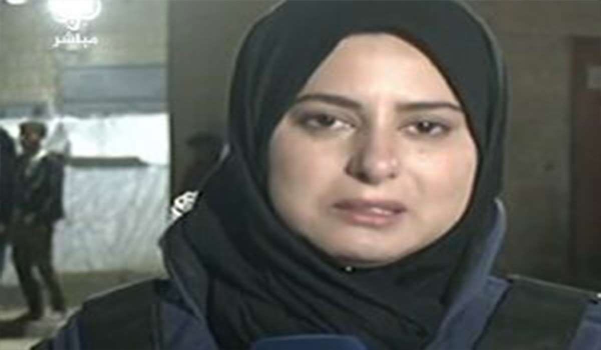 اشک‌های خبرنگار الجزیره در هنگام گزارش درباره وضعیت غزه