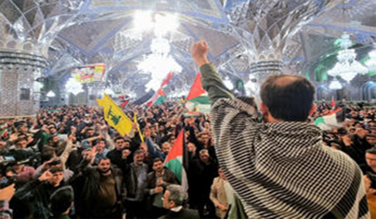 تجمع خودجوش ایرانیان بعد از حمله ایران به اسرائیل