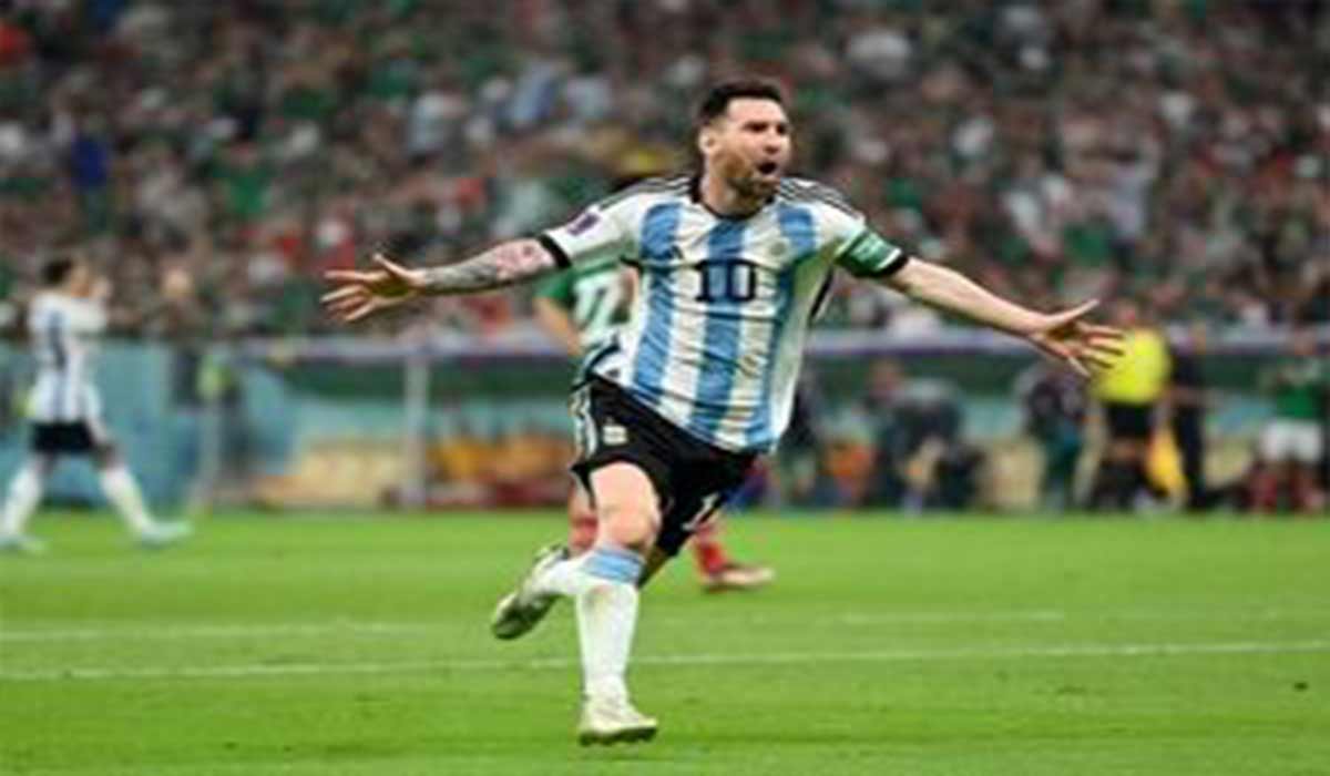 گل دوم آرژانتین به هلند توسط مسی