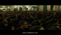 حاج محمود کریمی - دهه اول فاطمیه 1394 - شب پنجم - بخش دوم روضه (شب است و دامن صحرا و اشک دیده من)