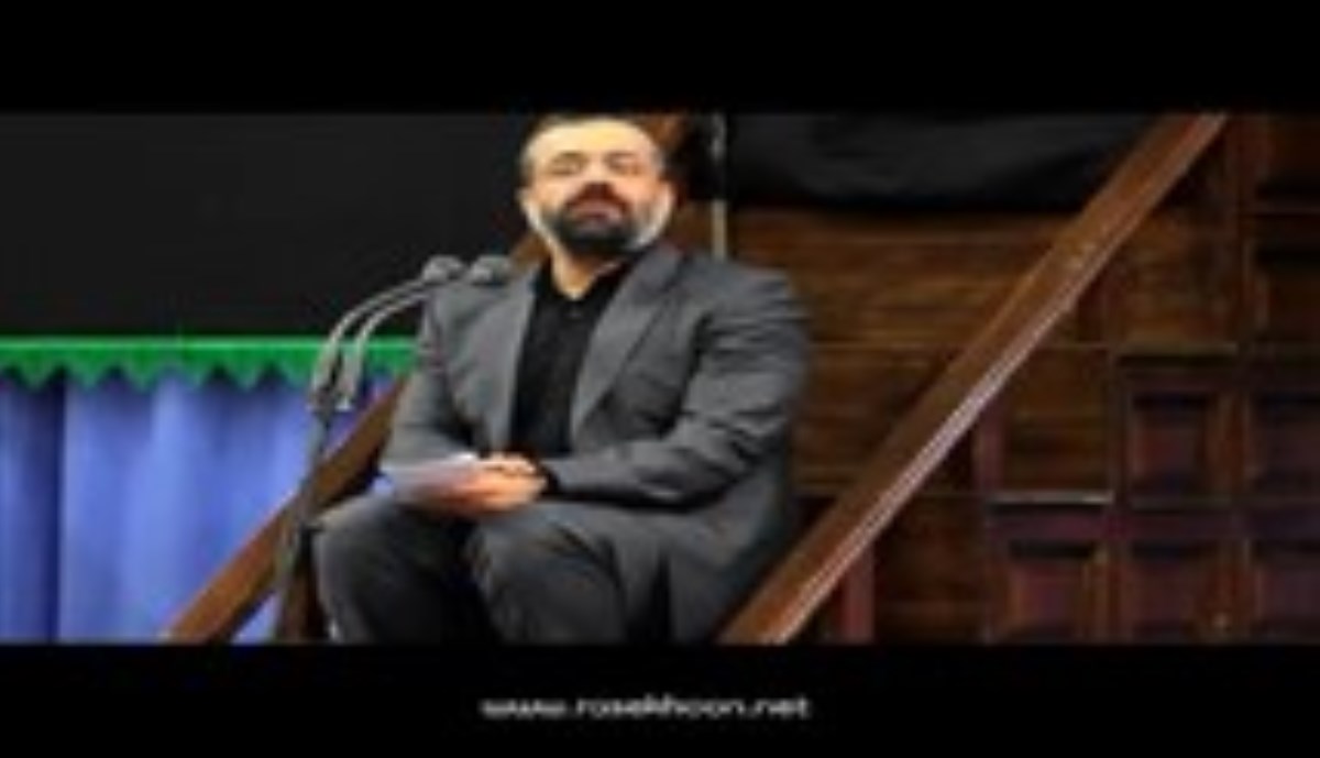 حاج محمود کریمی - مداحی به مناسبت ایام فاطمیه در حضور رهبر معظم انقلاب (تصویری - شب سوم 1394/12/22)