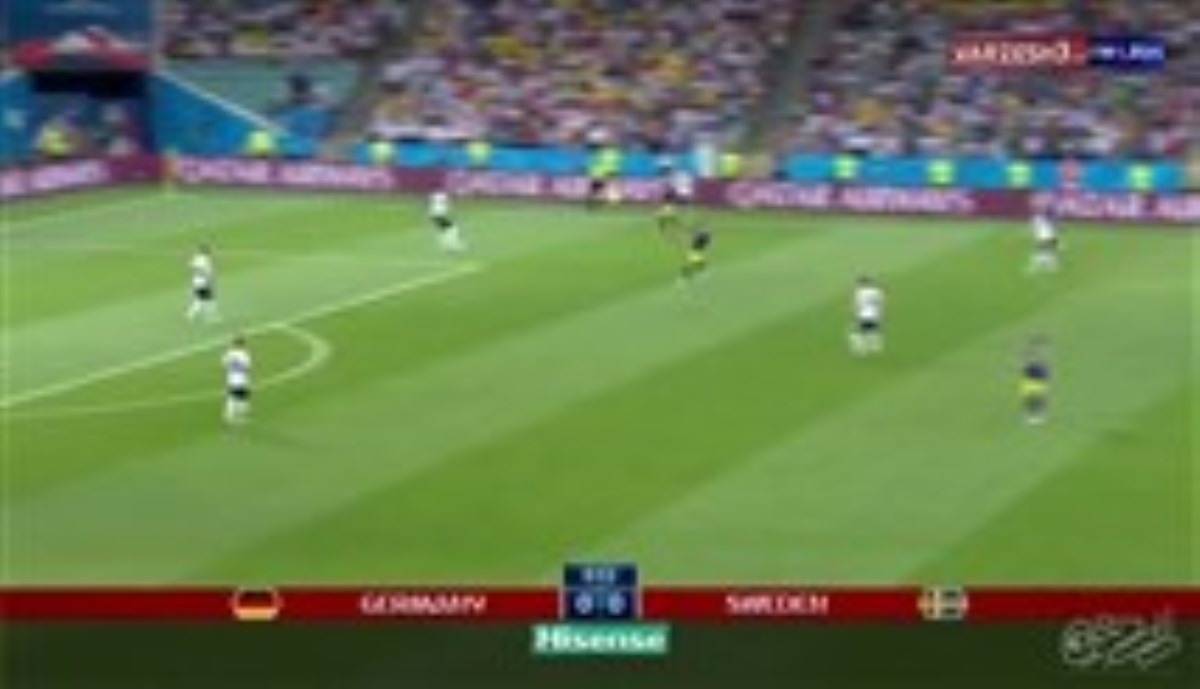 خلاصه بازی آلمان و سوئد - جام جهانی 2018