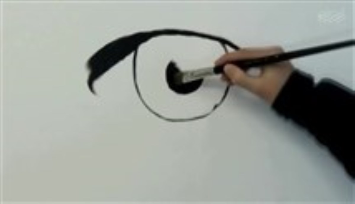 آموزش نقاشی - طراحی چشم