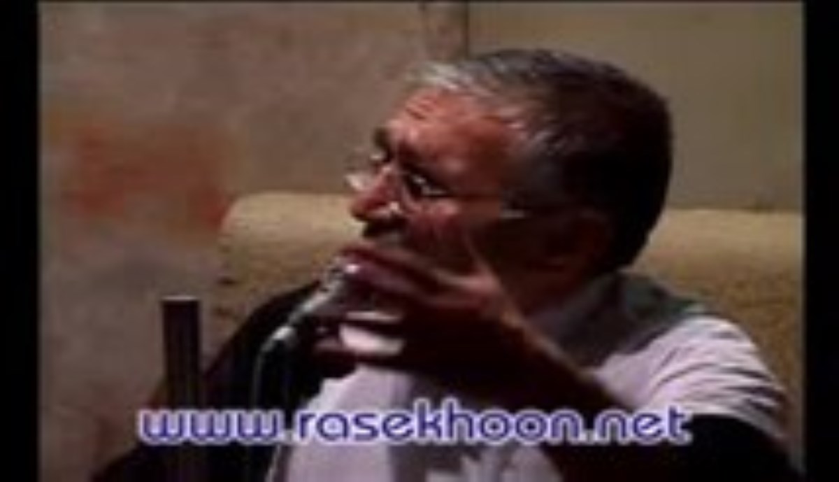 حاج منصور ارضی - شب بیست و هفتم ماه رمضان 96 - شعر خوانی (کامل)