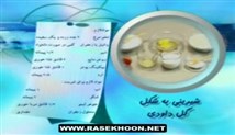 شیرینی با شکل گل داوودی