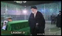 حضور رهبر معظم انقلاب اسلامی در مرقد مطهر امام راحل 