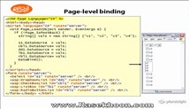 9.Data Binding I _ Page-level binding