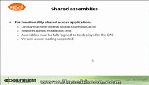 7.Deployment _Shared assemblies