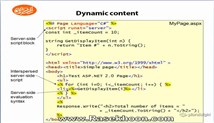 1.ASP.NET Architecture _ Dynamic content