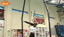 آموزش ژیمناستیک _ front lever 