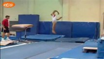 آموزش ژیمناستیک _ roundoff.backhandspring double full 