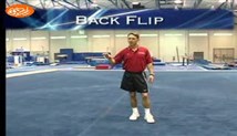 آموزش ژیمناستیک _ back flip 