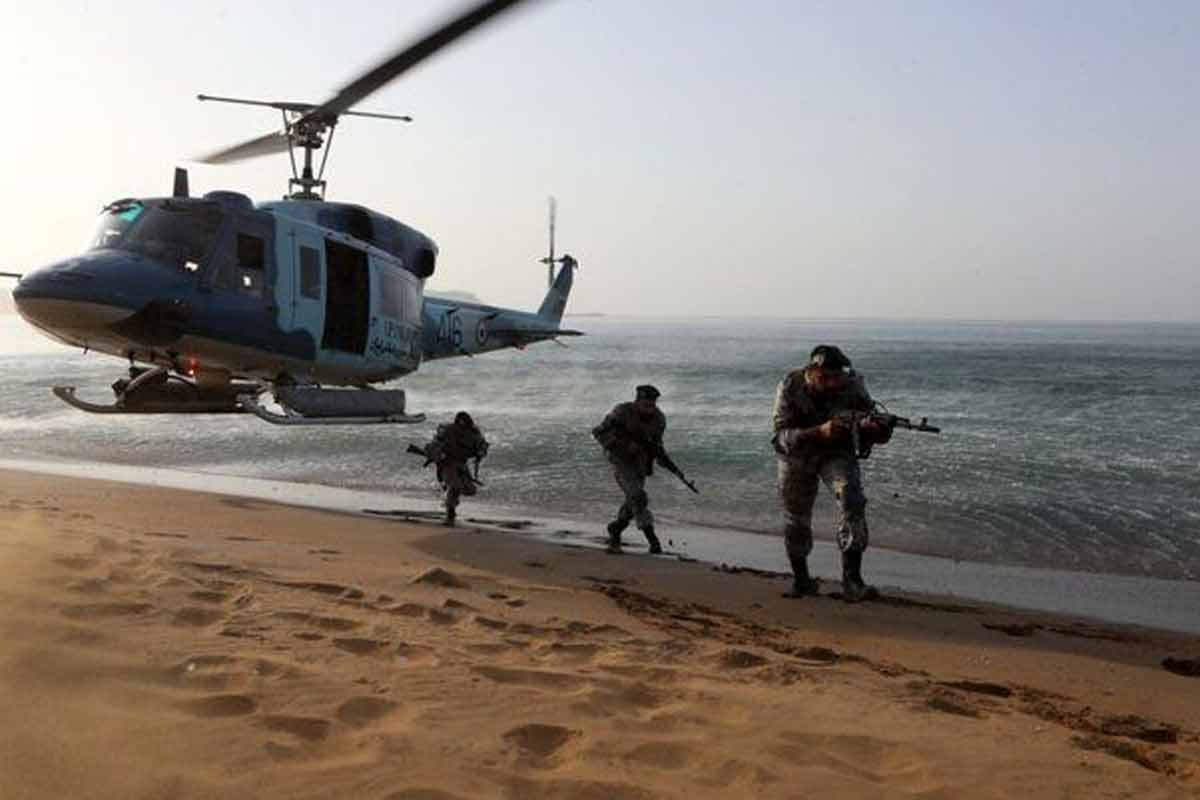 رزمایش ذوالفقار ارتش در سواحل مکران