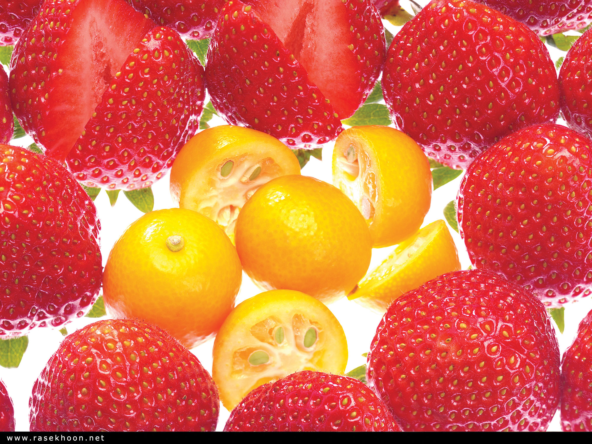 Фотообои фрукты и ягоды
