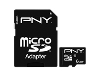 PNY MicroSD 8GB 