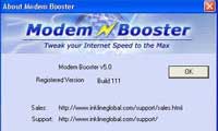 افزایش سرعت مودم ها توسط modem booster 8.0.0.2 build 122