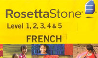 آموزش زبان فرانسوی رزتا استون همراه فایلهای صوتی Language Learning French 1-2-3-4-5 for Rosetta Stone + Audio Companion