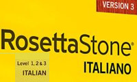 آموزش زبان ایتالیایی رزتا استون همراه فایلهای صوتی Language Learning Italian Levels 1-2-3 for Rosetta Stone + Audio Companion