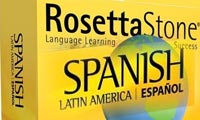 آموزش زبان اسپانیولی آمریکای لاتین رزتا استون همراه فایلهای صوتی Language Learning Spanish Latin America Levels 1-2-3-4-5 for Rosetta Stone + Audio Companion
