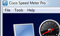 تست سرعت اینترنت با Cisco Speed Meter Pro v1.3.9052