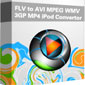 تبدیل فایلهای FLV را به فرمت های مختف A-One FLV to AVI MPEG WMV 3GP MP4 iPod Converter 5.3.0402 