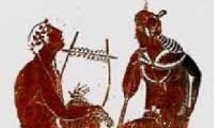 سازهای موسیقی در دست رومیان