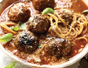 طرز تهیه غذای ملل سوپ کوفته و اسپاگتی(به سبک ایتالیایی)