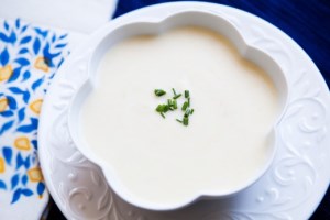 طرز تهیه غذای ملل سوپ ویشی سواز(امریکایی)
