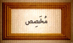 مُخَصِّص