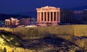 یونان پشت سر خشایارشا، برای تسخیر آتن