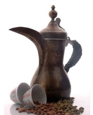 طرز تهیه نوشیدنی گرم، قهوه عربی