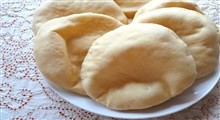 طرز تهیه نان پیتا به چند روش مختلف