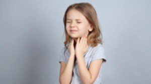 درمان گلو درد کودکان