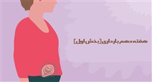 مراقبت های هفته دهم بارداری (بخش اول)
