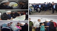 درد دل مردم سیل‌زده گلستان با رئیس‌جمهور