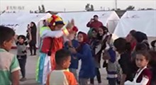 شادی کودکان در اردوگاه سیل‌زدگان!