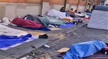 بی‌خانمانی مهاجران در یونان!